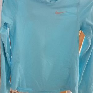 Nike Dri-fit blue long sleeve shirt